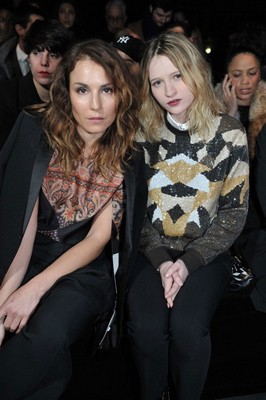 Celebrities at Givenchy by Riccardo Tisci show